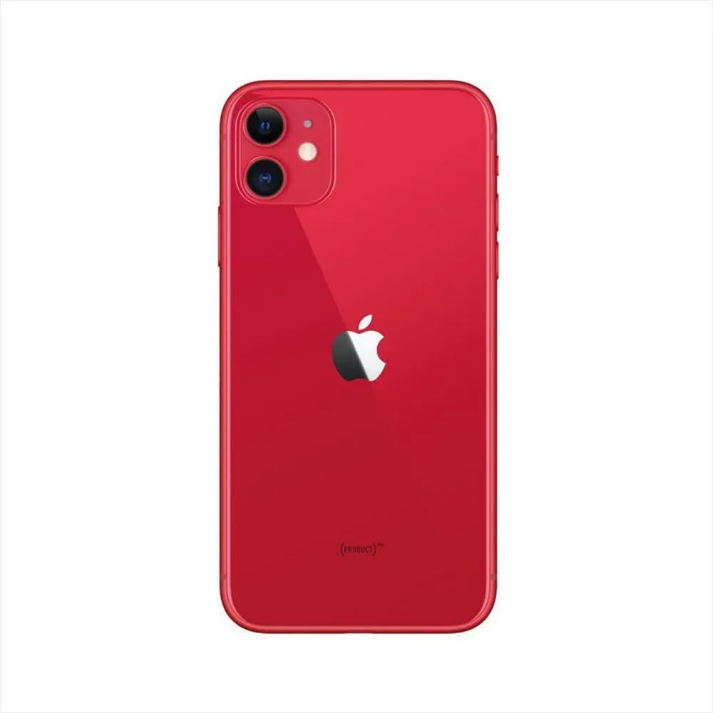 Celular Reacondicionado iPhone 11 64GB Rojo 12 Meses De Garantía + Cargador + Case